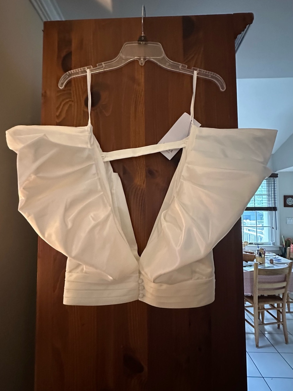 Akira Formal Cropped Blouse
